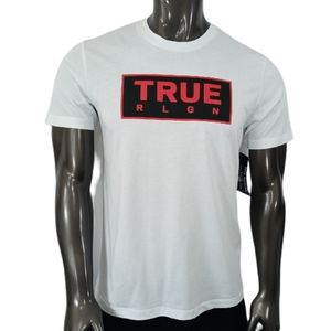 True Religion Heavyweight Crew Neck Tee with puff